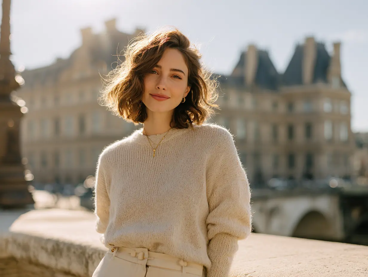 U3684255658 Full Body Shot Of A Confident French Woman Standi 64Ded472 E21f 497B 8757 531047C03c9a 3